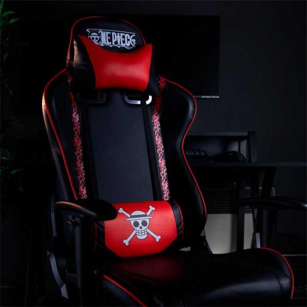 Scaun Gaming Konix One Piece Red Black photo 6