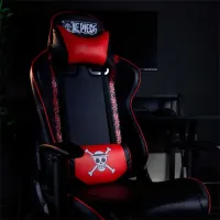 Scaun Gaming Konix One Piece Red Black photo 6