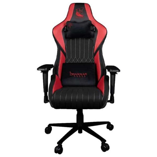 Игровое кресло Konix Drakkar Hel Красный Черный photo 2