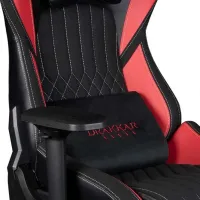 Scaun Gaming Konix Drakkar Hel Red Black photo 4