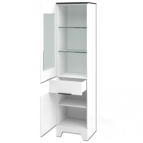 Шкаф Линейный Neman Verona MN-128-07 51 x 45см x 200 / ЛДСП / Белый photo 2