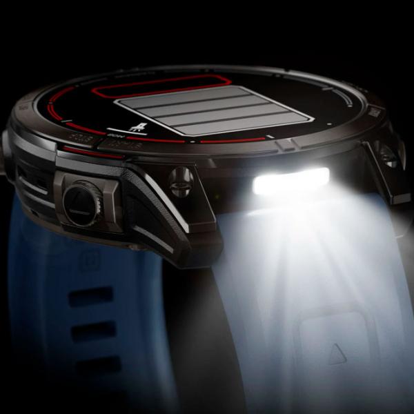 Ceas inteligent Garmin Quatix 7 Pro 1.3"/ 47 mm/ Titanium - Blue/ 010-02803-81 photo 6