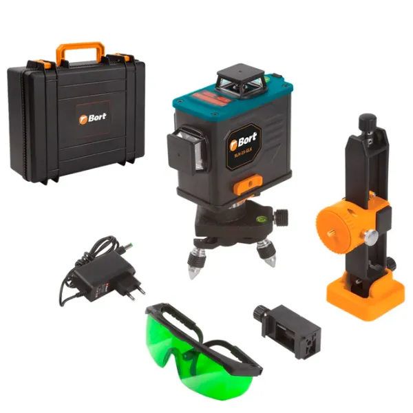 Nivele lazer Bort BLN-25-GLK rotativ/ Acumulator photo 9