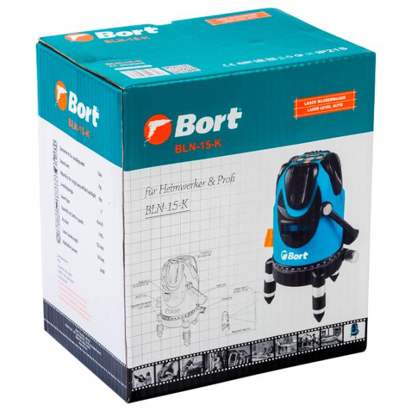 Лазерные уровни Bort BLN-15-K ротационный/ Аккумулятор photo 11