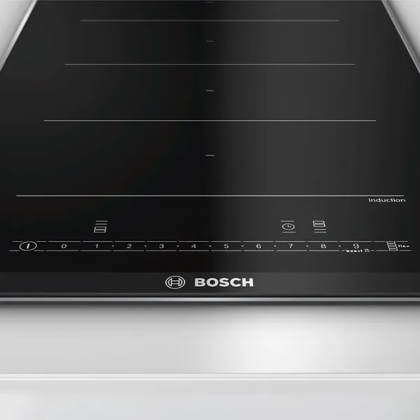 Plită încorporabilă cu inducție Bosch PXX375FB1E Vitroceramică/ Black photo 2