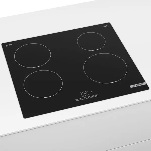Plită încorporabilă cu inducție Bosch PUE611BB6E Vitroceramică/ Black photo 4