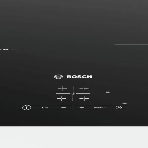 Plită încorporabilă cu inducție Bosch PIE601BB5E Vitroceramică/ Black photo 2