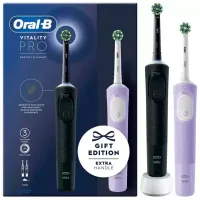 Periuță de dinți electrică Braun Vitality Pro Protect X Duo 2D/ Black photo 2