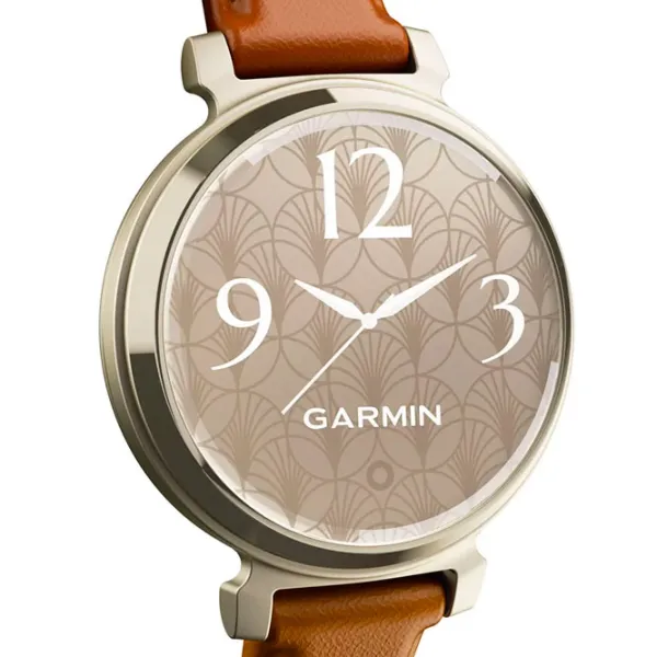 Ceas inteligent Garmin Lily 2 Classic 1"/ 35.4 mm/ Gold - Brown/ 010-02839-02 photo 8