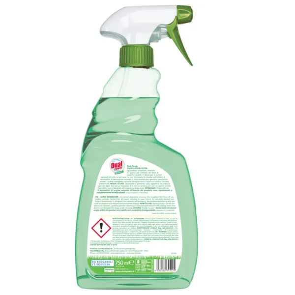 Soluție Dual Power Sgrassatore Green Life DSBIO1-S Spray/ pentru degresare photo 2
