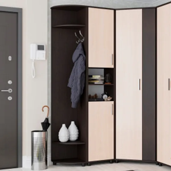 Dulap pentru antreu SV-Mobilier № 2 LPAL/ Wenge photo 2