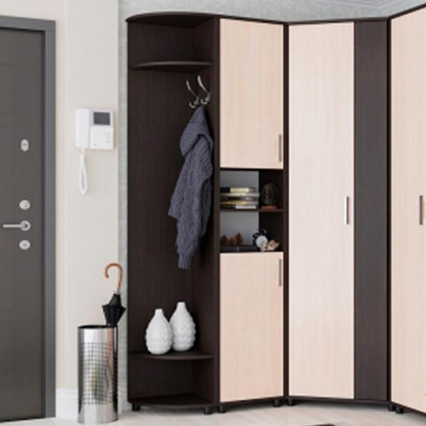 Dulap pentru antreu SV-Mobilier № 2 LPAL/ Wenge photo 2