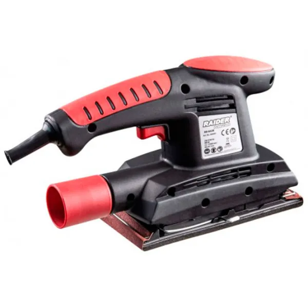 Șlefuitor Raider RD-SA28 Cu vibrații/ 260 W/ Red photo 2