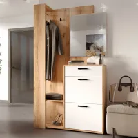 Шкаф для прихожей SV-Mobilier № 4 ЛДСП/ White photo 3