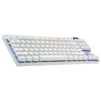 Tastatură Logitech G PRO X Fără fir/ White photo 2
