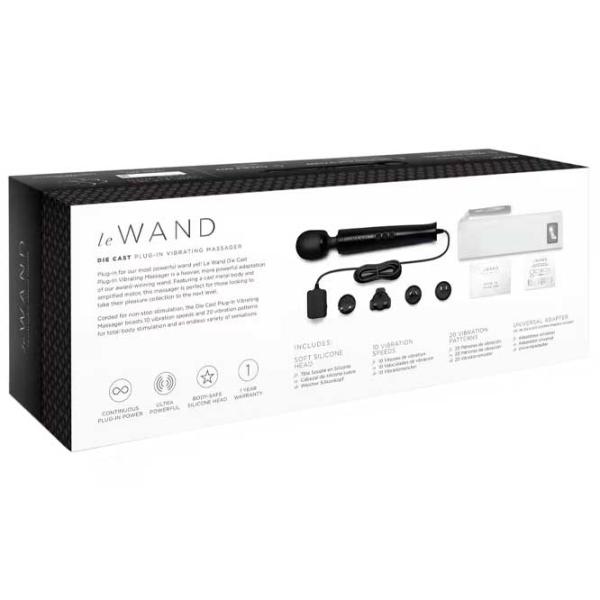 Вибратор le Wand Diecast Черный photo 5 Вибратор le Wand Diecast Черный photo 5