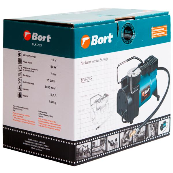 Автомобильный компрессор Bort BLK-255 (1365) 25 л/ мин/ 7 бар photo 6