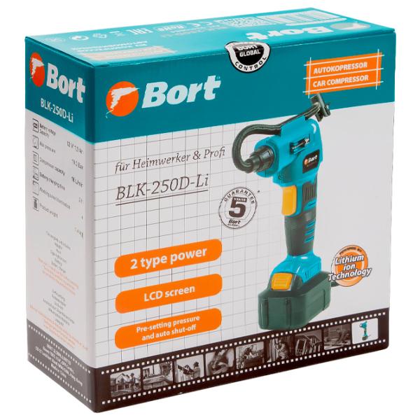 Compresor auto Bort BLK-250D-Li (3127) 16 l/ min/ 10.3 bar photo 9