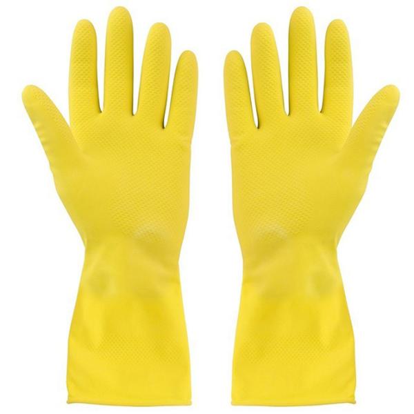 Mănuși MJ Universal Latex/ Yellow photo 2