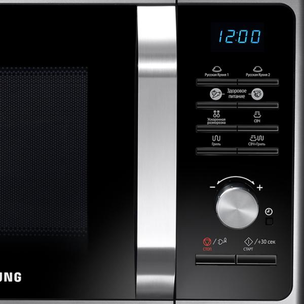 Микроволновая печь Samsung MS23F301TAS/ OL Отдельно стоящий/ 800 Вт/ Серебристый photo 5