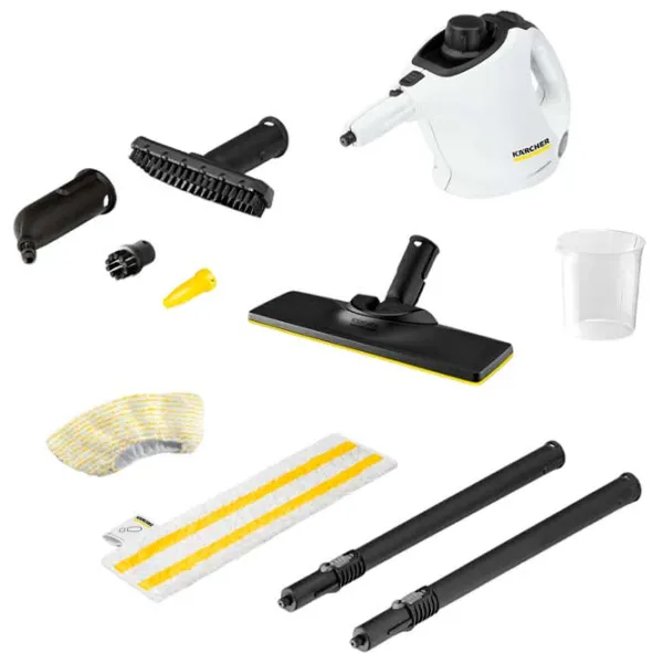 Пароочиститель KARCHER SC1 EasyFix (1.516-401.0) Ручной/ 1200 Вт/ Белый photo 2