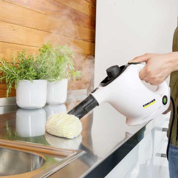Пароочиститель KARCHER SC1 EasyFix (1.516-401.0) Ручной/ 1200 Вт/ Белый photo 8