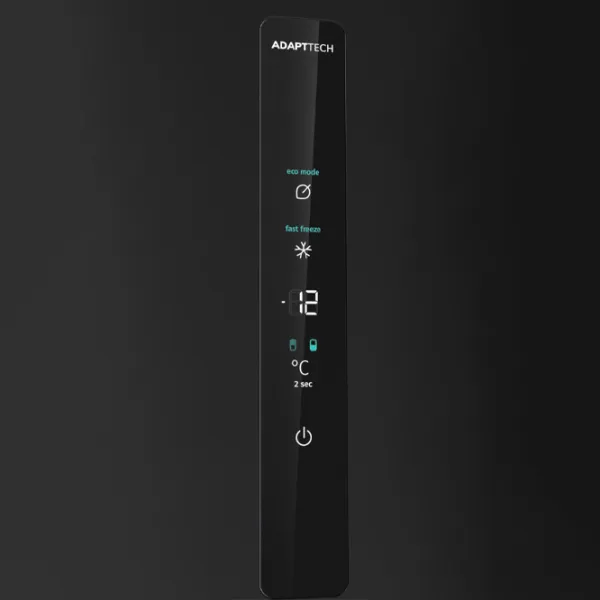 Frigider Gorenje NRK6192ABK4 cu congelator jos 300 l / 185 cm / Black photo 5