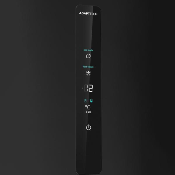 Frigider Gorenje NRK6192ABK4 cu congelator jos 300 l / 185 cm / Black photo 5