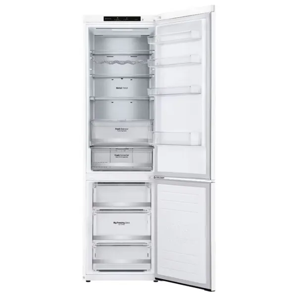 Frigider LG GBB72SWVGN cu congelator jos 384 l / 203 cm / White photo 4