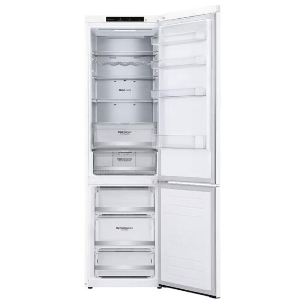 Frigider LG GBB72SWVGN cu congelator jos 384 l / 203 cm / White photo 4