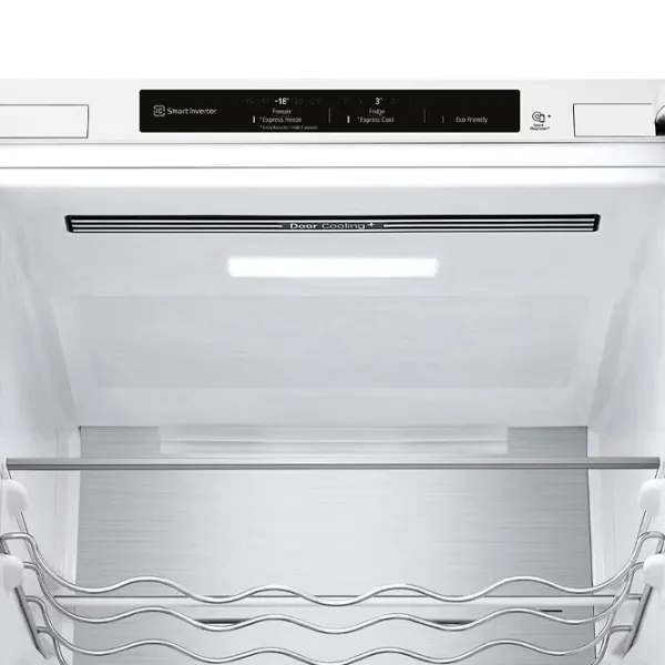 Frigider LG GBB72SWVGN cu congelator jos 384 l / 203 cm / White photo 6