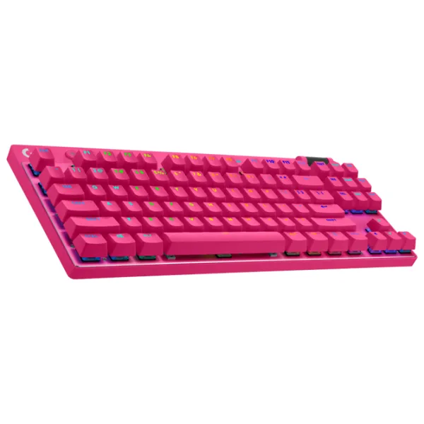 Tastatură Logitech G PRO X Fără fir / Magenta photo 2
