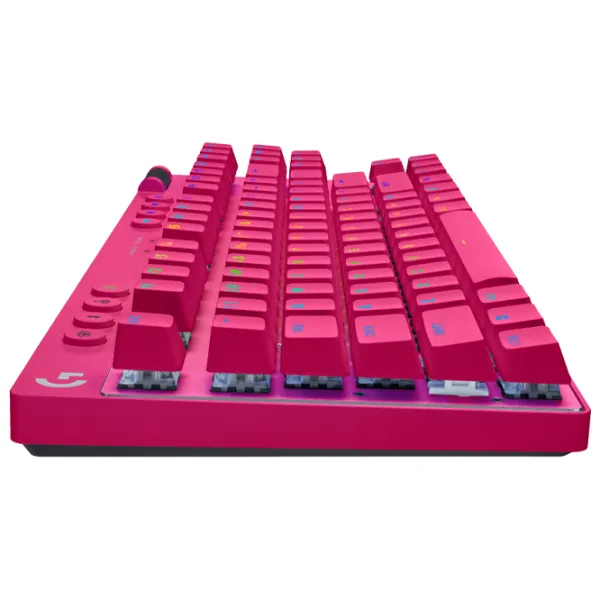 Tastatură Logitech G PRO X Fără fir / Magenta photo 3