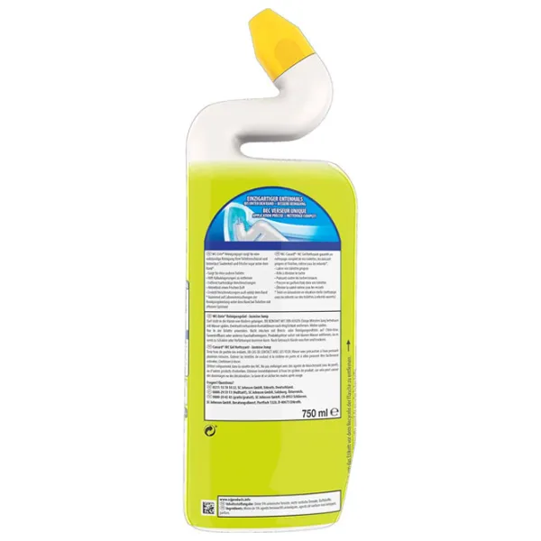 Soluție Duck WC Total Active Gel Jasmine Jump B08V7VBM2R Gel/ pentru prevenirea depunerilor de calcar photo 2