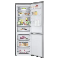 Frigider LG GBB71NSUGN cu congelator jos 341 l / 186 cm / Inox photo 4