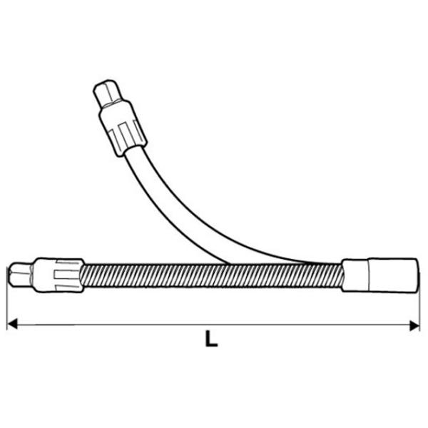 Prelungitor pentru chei Topmaster 342901 Metal photo 3