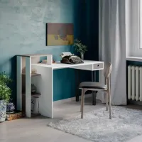 Офисный стол Showdeko Loyd ДСП/ Белый photo 2