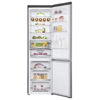 Frigider LG GBB72PZDMN cu congelator jos 384 l / 203 cm / Inox photo 4