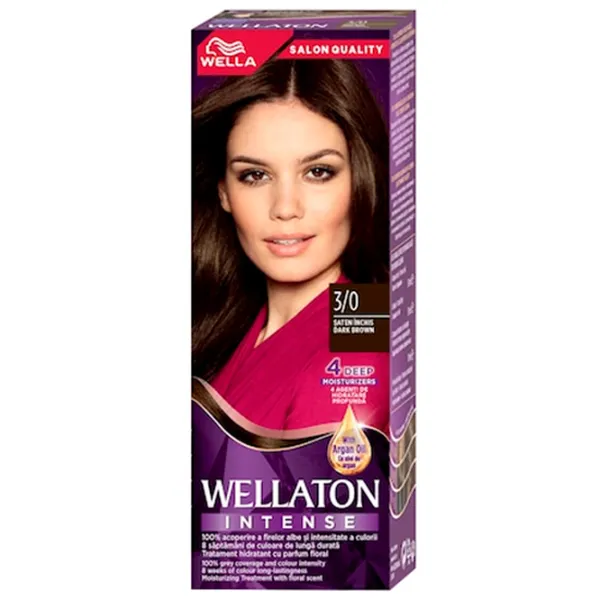 Краска для волос Wella Wellaton 1055779 Код цвета: 3/ 0, 110 мл photo 2 Краска для волос Wella Wellaton 1055779 Код цвета: 3/ 0, 110 мл photo 2