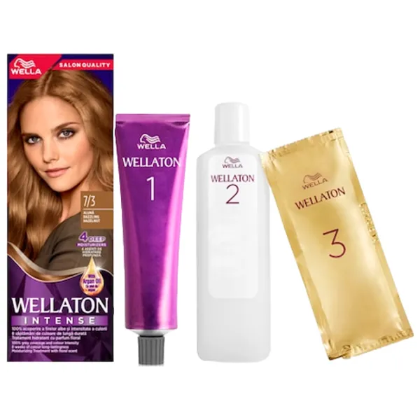 Краска для волос Wella Wellaton 1055789 Код цвета: 7/ 3, 110 мл photo 3