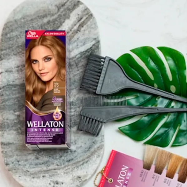 Краска для волос Wella Wellaton 1055789 Код цвета: 7/ 3, 110 мл photo 4