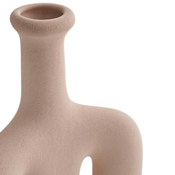 Vază Dogtas Dionisos Ceramică/ Beige photo 5 Vază Dogtas Dionisos Ceramică/ Beige photo 5