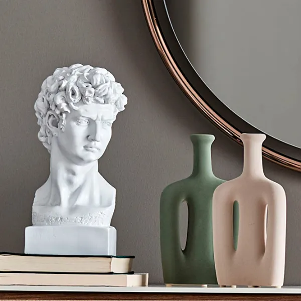 Vază Dogtas Dionisos Ceramică/ Beige photo 7 Vază Dogtas Dionisos Ceramică/ Beige photo 7