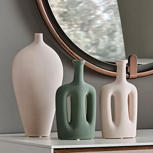 Vază Dogtas Dionisos Ceramică/ Beige photo 8 Vază Dogtas Dionisos Ceramică/ Beige photo 8