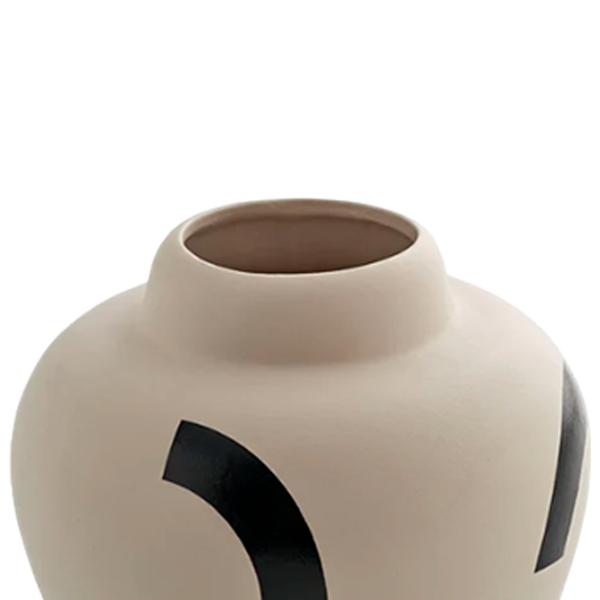 Vază Dogtas Bombe Ceramică/ Cream photo 2 Vază Dogtas Bombe Ceramică/ Cream photo 2
