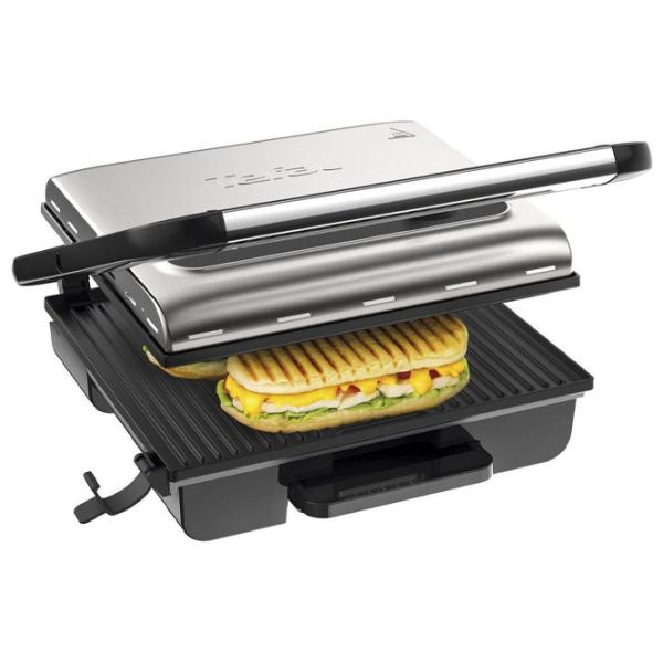 Электрогриль Tefal GC242D38 Контактный/ 2000 Вт/ Черный Нержавеющая сталь photo 5