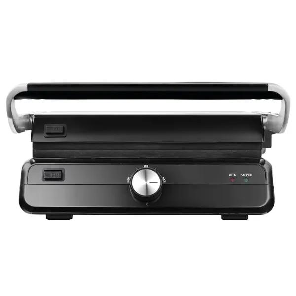 Электрогриль Polaris PGP2102 Контактный/ 2000 Вт/ Черный Нержавеющая сталь photo 4
