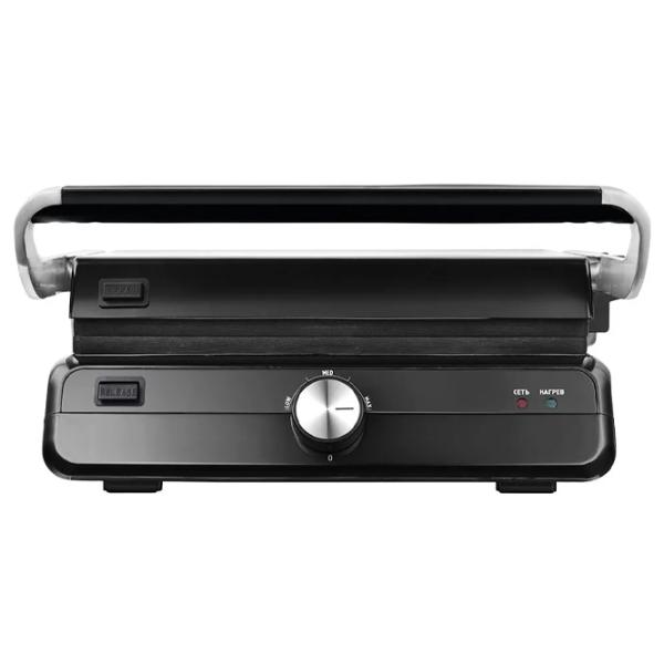 Электрогриль Polaris PGP2102 Контактный/ 2000 Вт/ Черный Нержавеющая сталь photo 4