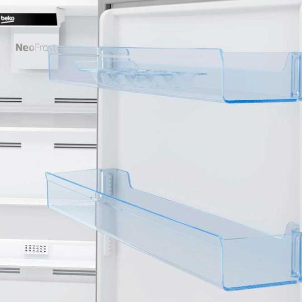 Холодильник Beko RCNA386E30ZXB с нижней морозильной камерой 358 л / 203 cm / Серебряный photo 5