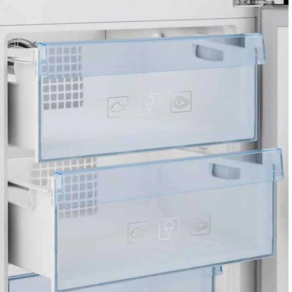 Холодильник Beko RCNA386E30ZXB с нижней морозильной камерой 358 л / 203 cm / Серебряный photo 6
